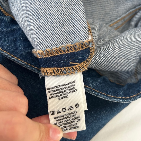 Free People Blue Denim Skirt - Picture 3 of 3